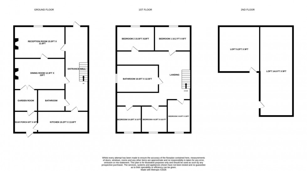 Floorplan for Arthur Street, Withernsea